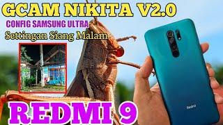 TUTORIAL INSTALL GCAM NIKITA V2.0 DI REDMI 9 ANDROID 11 Settingan Terbaru