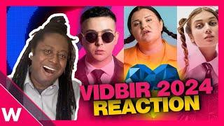  Vidbir 2024: Reaction to all 11 songs in Ukraine's Eurovision selection