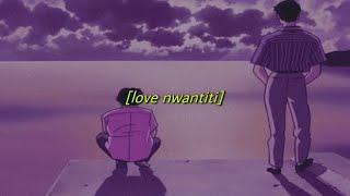 love nwantiti (tiktok remix) slowed + reverb + muffled