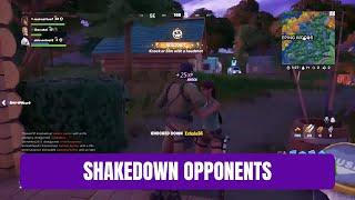 Fortnite Shakedown Opponents | Rare Quest Guide Season 6