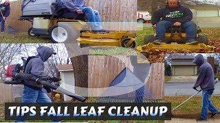 Fall Clean-up Leaf Removal Tips, 5 Steps to Beautiful Clean Lawn