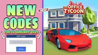 *NEW* IDLE OFFICE TYCOON CODES 16 JANUARY 2024 || IDLE OFFICE TYCOON CODES 2024