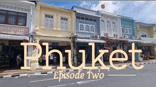 OUR FIRST TIME IN PHUKET OLD TOWN, Thailand.  (it's SO PRETTY)