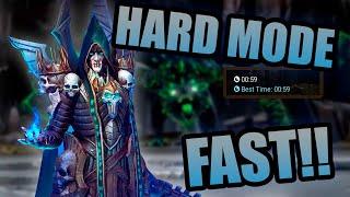 HARD MODE DRAGON FAST TEAM! FOUR CHAMPIONS! | Raid Shadow Legends