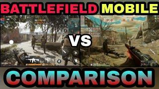 NEW BATTLEFIELD MOBILE. GHOST OF WAR VS PROJECT GAMMA FPS COMPARISION (IOS/ANDROID)