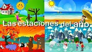 La Canción de las Estaciones del Año para Niños | Videos Educativos Infantiles en Español
