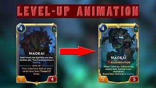 Maokai level-up animation | Legends of Runeterra