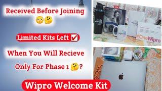 Wipro Welcome Kit for Freshers| Its Only For Phase 1? | When You Will Recieve