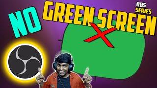 OBS Remove Your Background Without a Green Screen | Without Software