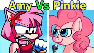 Friday Night Funkin' Amy VS Pinkie Pie + Cupcakes HD | Funkin' Is Magic Extras (FNF Mod)