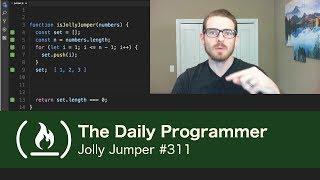 Jolly Jumper - The Daily Programmer #311