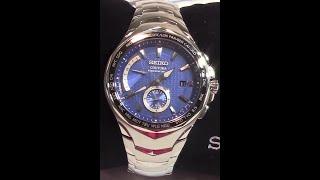 Review Stunning Seiko Coutura SSG019 $595 Radio Sync blue Watch SSG022 SSG009 SSG010 SSG020 SSG021