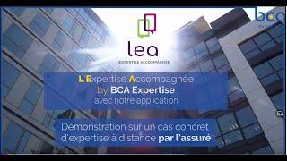 L'application mobile LEA by BCA Expertise