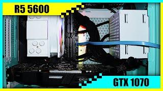 Ryzen 5 5600 + GTX 1070 Gaming PC in 2022 | Tested in 7 Games