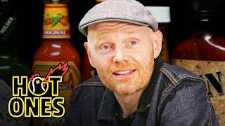 Bill Burr Gets Red in the Face While Eating Spicy Wings | Hot Ones