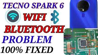 Tecno Spark 6 Wifi Bluetooth  Turing on Problem Ke7 Wifi Ic problem Fixed by Gull Repairing zone