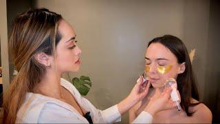 ASMR Real Person Makeup [Gentle & Natural Effortless Application] & Skin Care Routine | Soft Spoken