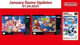 Super NES – January 2025 – Nintendo Switch Online