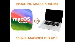 Install Mac OS Sonoma on unsupported 15 inch Macbook Pro 2015 using OpenCore Legacy Patcher