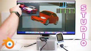 Watch The M1 Ultra Mac vs RTX 3090 & 12900K Blender Render - Mac Studio HOW MUCH POWER! + SSD Speeds