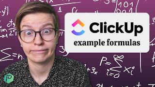 How to Use ClickUp FORMULA Custom Fields (Advanced Examples)