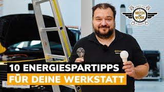 10 Tipps zum Energiesparen in der Werkstatt (Watch and Work) | Continental Aftermarket