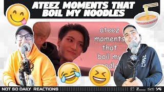 NSD REACT | ATEEZ moments that boil my noodles