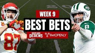 Best Bets - NFL Week 9 - Disciplined Degens Podcast