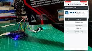 [DEMO] Kirim hasil scan Barcode/QRcode ke web server || PHP MYSQL