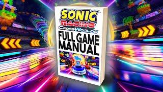 Sega Just Accidentally Dropped Sonic Racing CrossWorlds ENTIRE Manual & New Gameplay