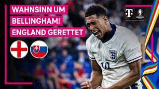 England - Slowakei, Highlights mit Live-Kommentar | UEFA EURO 2024, Achtelfinale | MAGENTA TV