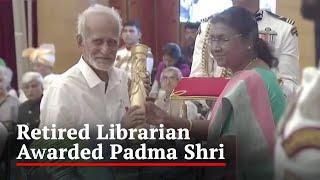 Retired Librarian From Tamil Nadu Awarded Padma Shri For Social Work