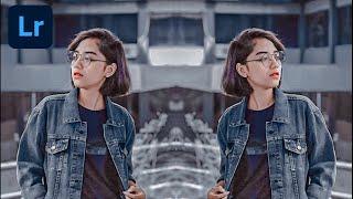 TUTORIAL Edit Foto keren  Efect Navy Blue di aplikasi Lightrooom