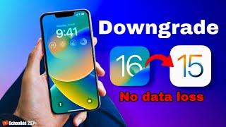 How to Downgrade iOS 16 to iOS 15 without Losing Data