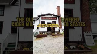 Fall Bucket-list: The Oldest Steam Powered Cider Mill in the United States is in Connecticut