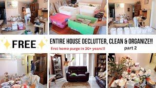 *FREE* WHOLE HOUSE DECLUTTER, CLEAN & ORGANIZE // WHOLE HOUSE TRANSFORMATION //Jessica Tull cleaning
