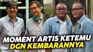 Moment Mengharukan Artis Bertemu Dengan Kembarannya, Ada yang Mencoba Peruntungan di Dunia Hiburan