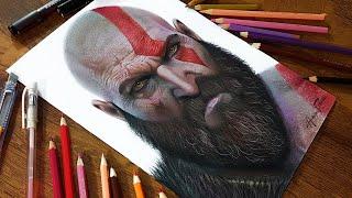 Drawing Kratos (God of War)