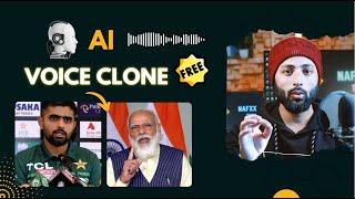 AI Voice Clone | Voice Change with AI | Babar Azam | MODI AI Songs