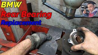 BMW 528i E39 M52 Rear Wheel Bearing this is how i do this job Part: 2