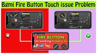 BGMI Fire Button Touch Problem  | HOW TO FIX TOUCH ISSUE IN BGMI | with #windblaster