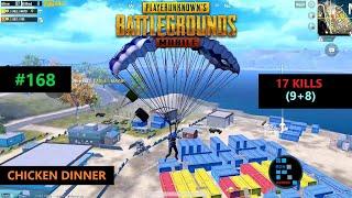 PUBG MOBILE | INTENSE MATCH "17 KILLS" DUO MATCH CHICKEN DINNER