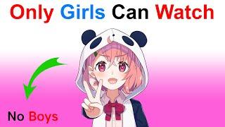 Only girls can click this video...(Real)