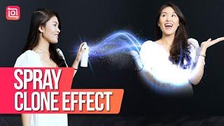 How to Create Reels Trending Spray Clone Effect with InShot