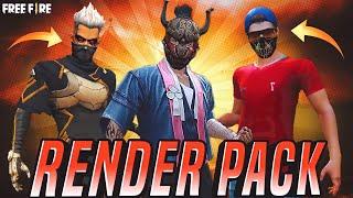 Render Pack Free Fire By SaZy FF || No Password  || GFX FF || 