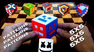 11 AWESOME PATTERNS for the 5x5 Cube (Cube in cube, Cube in Checkerboard, Spiral, Superflip & more)