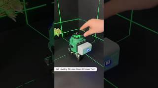 Self Leveling 3d Laser Level 12 Lines 360° | Cross Line Laser Level #shorts