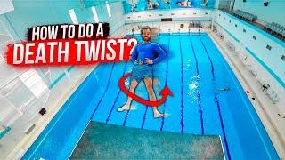 How to do a DEATH TWIST | Diving døds in the swimming pool