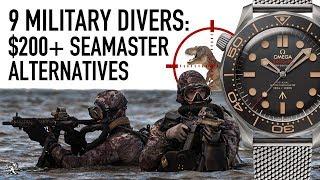 9 Omega Seamaster Affordable Alternatives: Military Dive Watches $200+