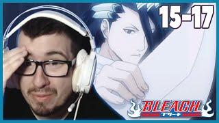 BYAKUYA IS NOT PLAYING AROUND! RUKIA LEAVES! BLEACH EPISODES 15-17 REACTION!